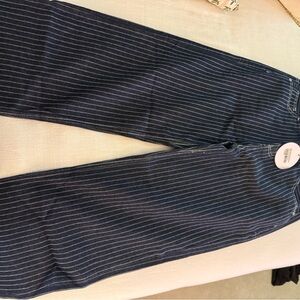 Princess Polly Navy Striped Dark Demin